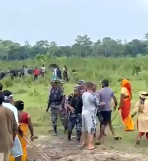 सुस्तामा भारतीय एसएसबीको प्रवेश, अस्थायी बाँध भत्काएपछि तनाव