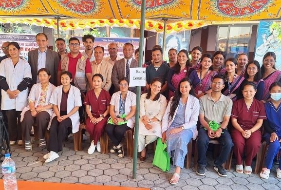 तारकेश्वरमा बृहत् रक्तदान कार्यक्रम तथा स्वास्थ्य शिविर