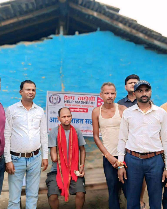 हेल्प मधेशी साउदी अरबद्वारा आर्थिक सहयोग
