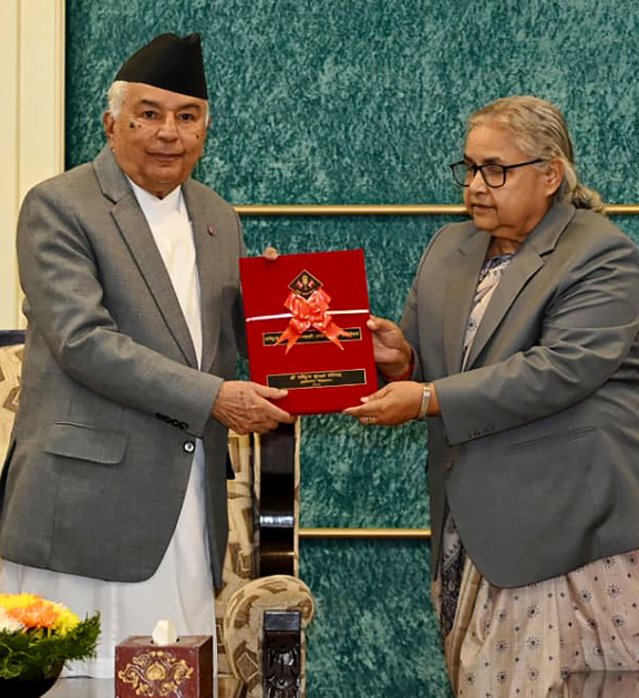 राष्ट्रपतिद्वारा चुनावमा सम्पूर्ण ध्यान केन्द्रित गर्न सरकारलाई सुझाव