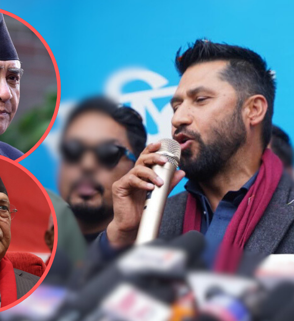 जेनजी आन्दोलनबाट भागेका कांग्रेस–एमालेले निर्वाचन बिथोल्ने प्रयास गरे : रवि लामिछाने