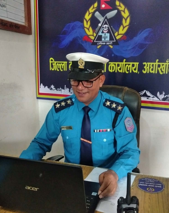 अर्घाखाँचीमा ट्राफिक कारबाहीबाट ४६ लाखभन्दा बढी राजस्व संकलन