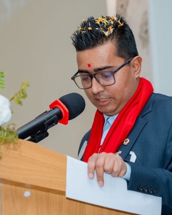 पत्रकार न्यौपानेलाई उत्कृष्ट जोन चियरपर्सनको अर्वाड प्रदान