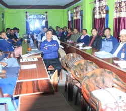 रुकुमपूर्वमा स्वास्थ्य सेवा सुधारका लागि वार्षिक समीक्षा