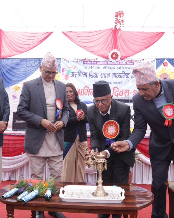 अरुणिमाको अभिभावक दिवस : प्रविधिमैत्री शिक्षालाई प्राथमिकता दिन सुझाव