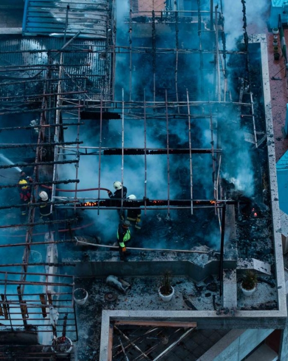 दाउरा थकालीमा लागेको आगो नियन्त्रणमा