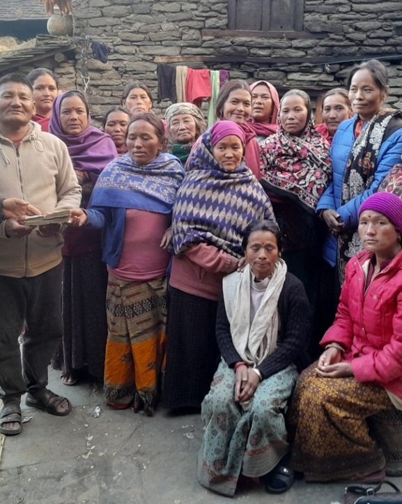 देउसी भैलोमा संकलित दुई लाख सडक निर्माणमा