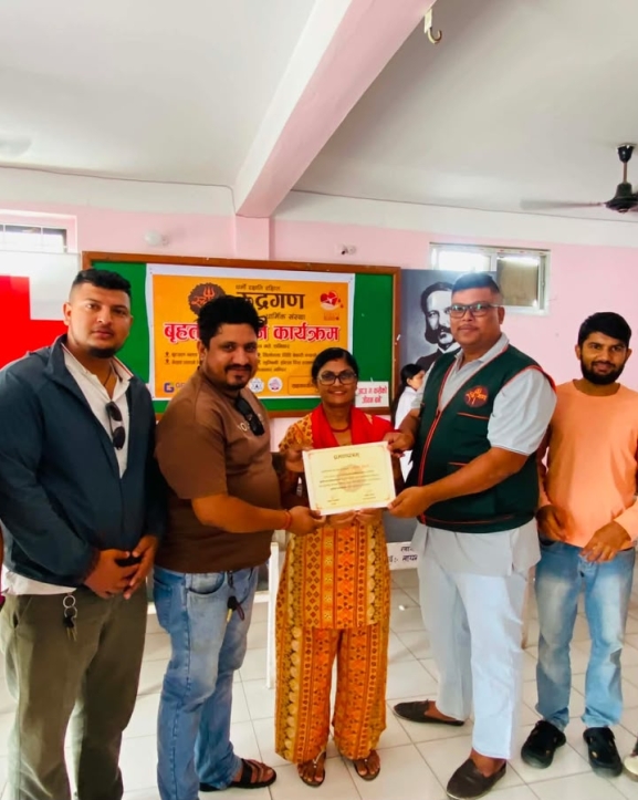 रुद्रगढ धार्मिक संस्थाद्वारा विभिन्न स्थानमा रक्तदान कार्यक्रम, २५७ युनिट रगत संकलन
