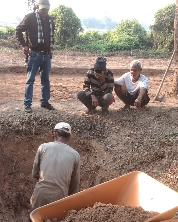 पण्डितपुरमा प्राचीन संरचना फेला