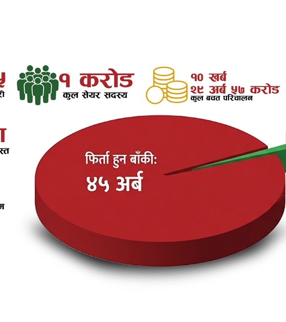 उद्देश्यविपरीत लगानी, तहसनहस सहकारी