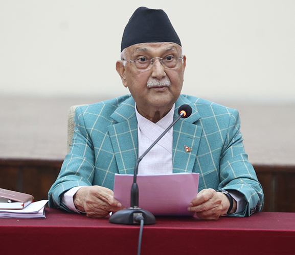 प्रधानमन्त्री ओली धनुषा र महोत्तरी जाँदै