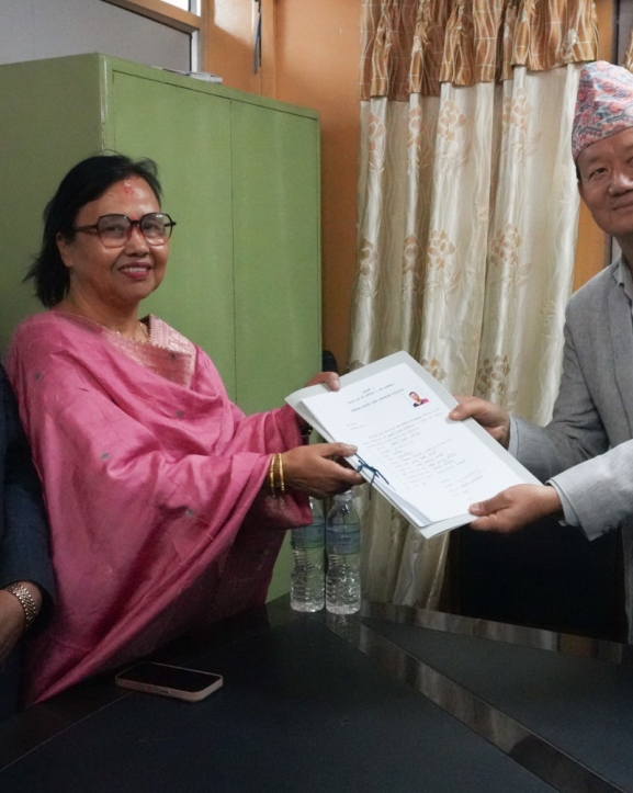 राज्य व्यवस्था समितिको सभापतिमा न्यौपानेको उम्मेदवारी दर्ता