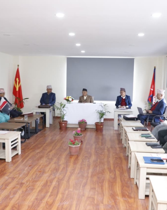 एमाले सचिवालय बैठक सुरु