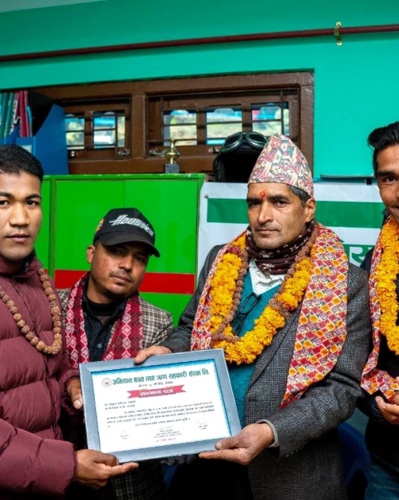 मध्यान्हकर्मी भुजेललाई सहकारी पत्रकारिता पुरस्कार