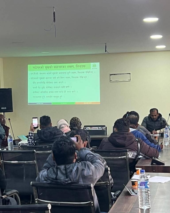 रौतहटमा एचपिभी खोप अभियान सञ्चालन गरिँदै