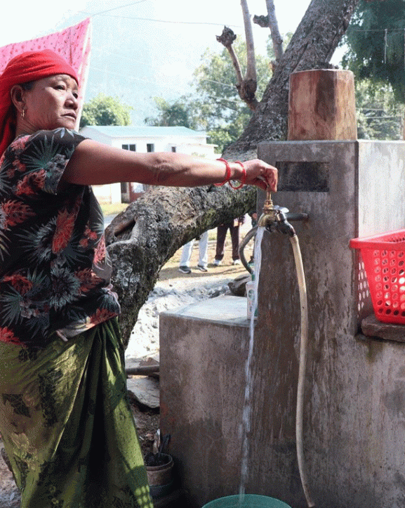 कालीगण्डकीको पानी रत्नेचौरमा : ‘एक घर, एक धारा’