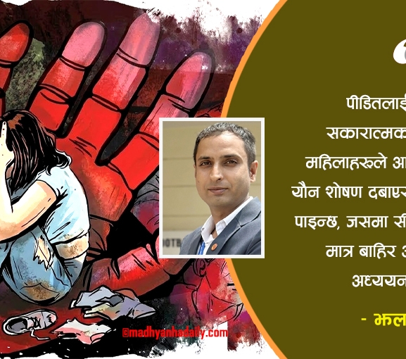 बढ्दो यौनहिंसा र पुनर्स्थापनाको चिन्ता