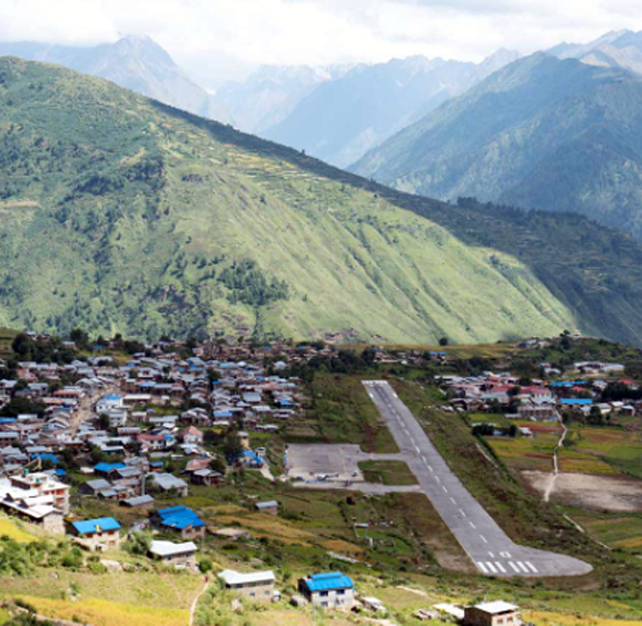 कर्णालीका हिमाली जिल्लामा हवाई सेवा अवरुद्ध