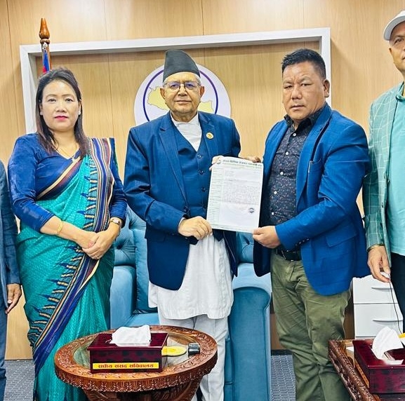 सभामुख र प्रमुख सचेतकसँग संघ प्रतिनिधिमण्डलको भेट
