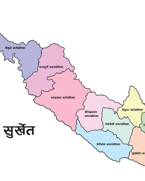 सुर्खेत पूर्ण खोप सुनिश्चितता तथा दिगोपना भएको जिल्ला घोषणा