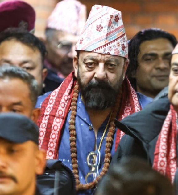 बलिउड अभिनेता सञ्जय दत्त काठमाडौंमा 