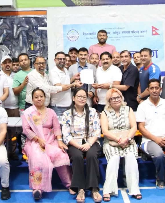 एनआरएनए एनसिसी कतारद्वारा बाढीपीडितका लागि ५८ लाख १४ हजार रुपैयाँ संकलन