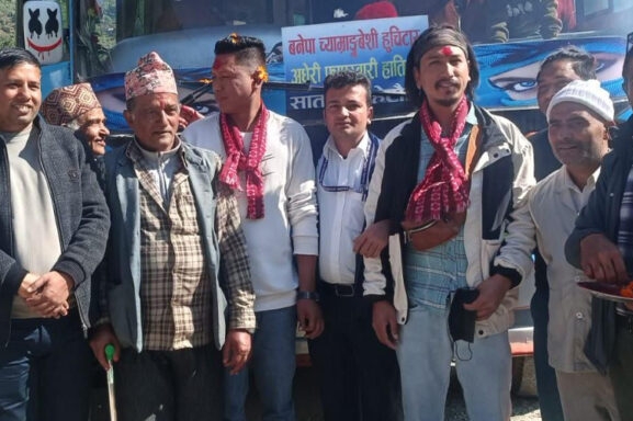 बनेपा-हेटौँडा बस सञ्चालनमा आएपछि आवागमन सहजता