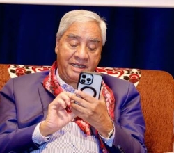 हङकङबाट काठमाडौंमा कांग्रेस चलाउँदै देउवा   