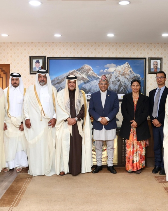 नेपाल–कतार आर्थिक तथा पर्यटन सहकार्यबारे छलफल