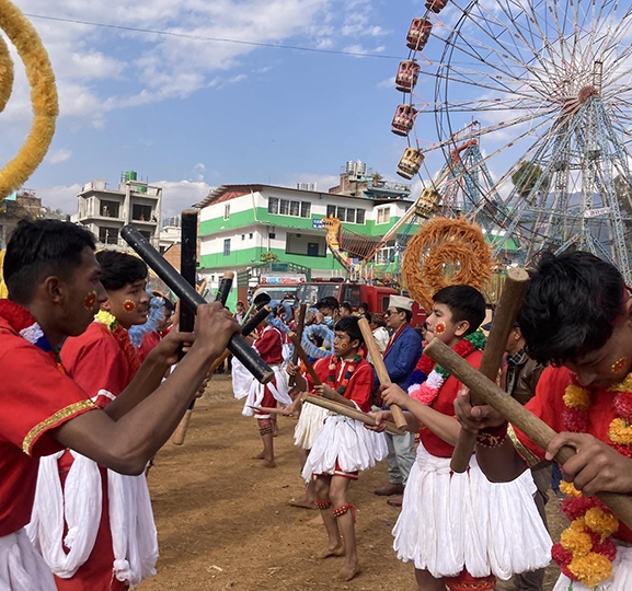 तीन सय वर्ष पुरानो हनुमान नाच संरक्षण गर्दै बागलुङ नगरपालिका