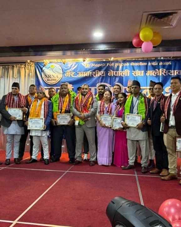 एनआरएनए मलेसियाको अध्यक्षमा महतो निर्विरोध