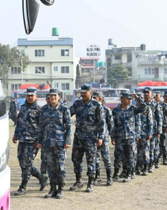सशस्त्र प्रहरी हेडक्वार्टरबाट निर्वाचनमा खटिए डेढ हजार बढी जनशक्ति