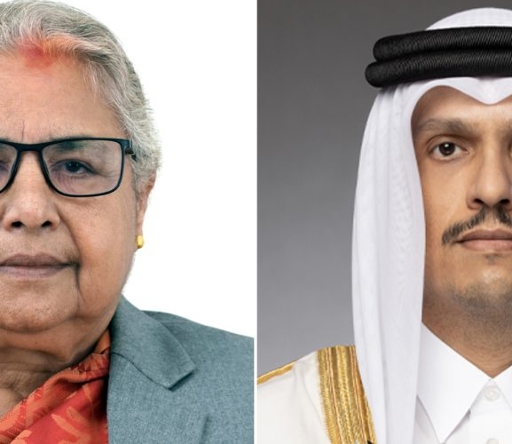 कतारी समकक्षी शेख मोहम्मदलाई प्रम कार्कीद्वारा धन्यवाद