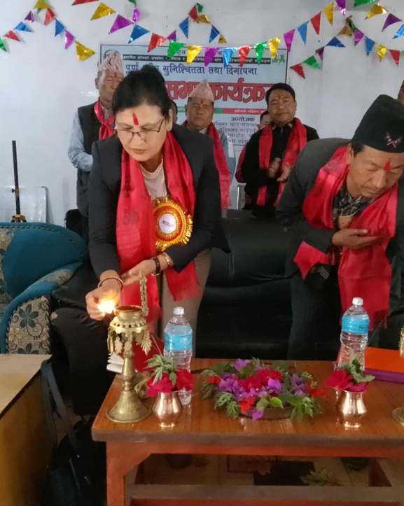 परिवर्तन गाउँपालिका पूर्णखोप सुनिश्चितता तथा दिगोपना घोषणा
