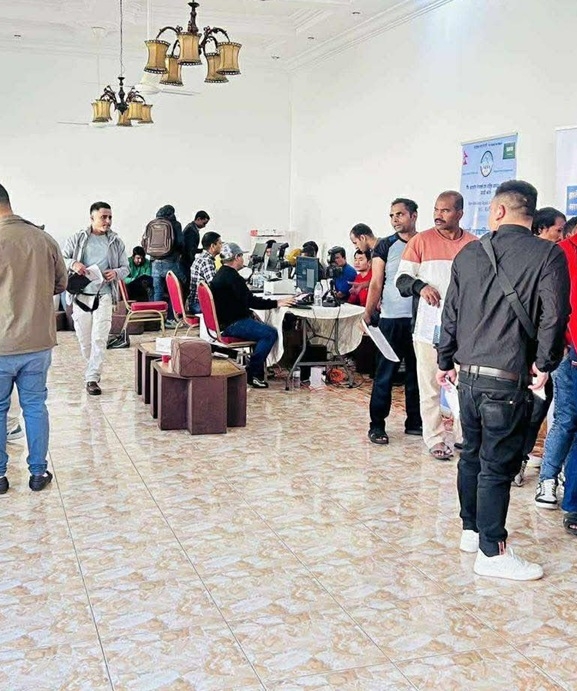 आभा-खमिसमा राहदानी नवीकरण तथा श्रमिक अन्तरक्रिया कार्यक्रम, २१९ जना लाभान्वित