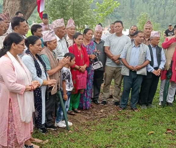 कांग्रेस अर्घाखाँचीको आयोजनामा वृक्षारोपण