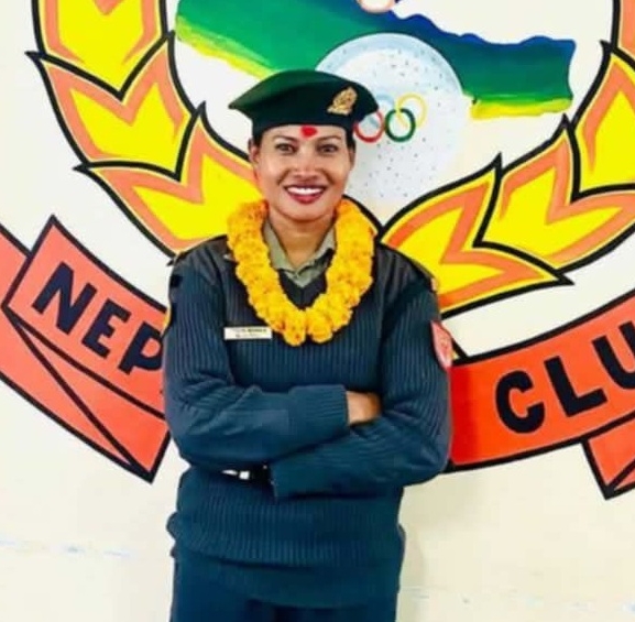 मरिना धिमाल हवल्दारमा पदोन्नति