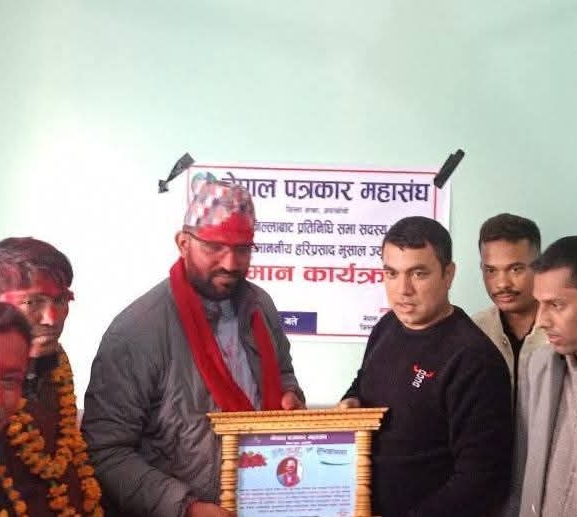 अर्घाखाँचीलाई घुम्न र बस्न लायक बनाउने अभियानमा पत्रकारसँग सहकार्य : सांसद भुसाल