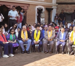 पाटनमा ‘कला कार्यशाला तथा शान्ति दूत कदर समारोह’