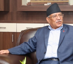 नेकपा संसदीय दलको नेतामा प्रचण्ड चयन