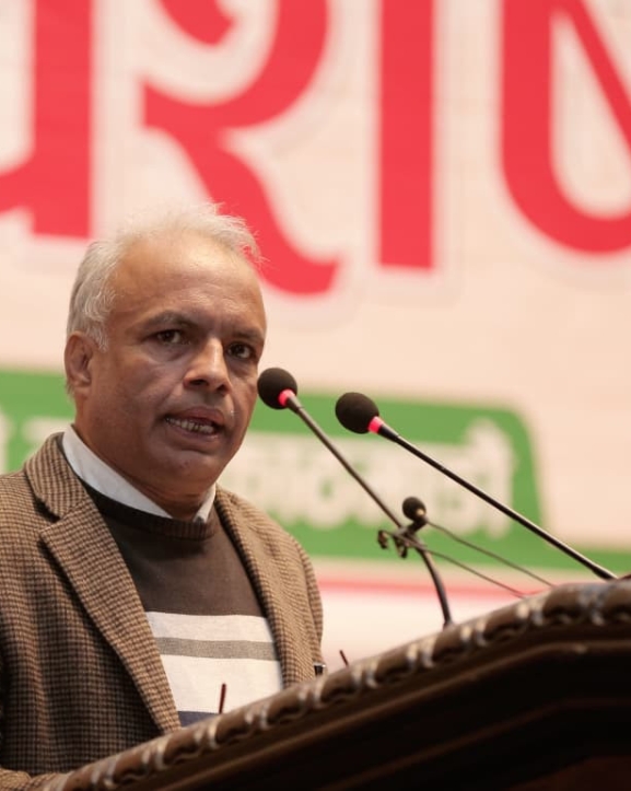 पार्टी नेतृत्वले महाधिवेशनमार्फत संगठन पुनर्संरचनाको माग बेवास्ता गर्‍यो : कांग्रेस नेता घिमिरे