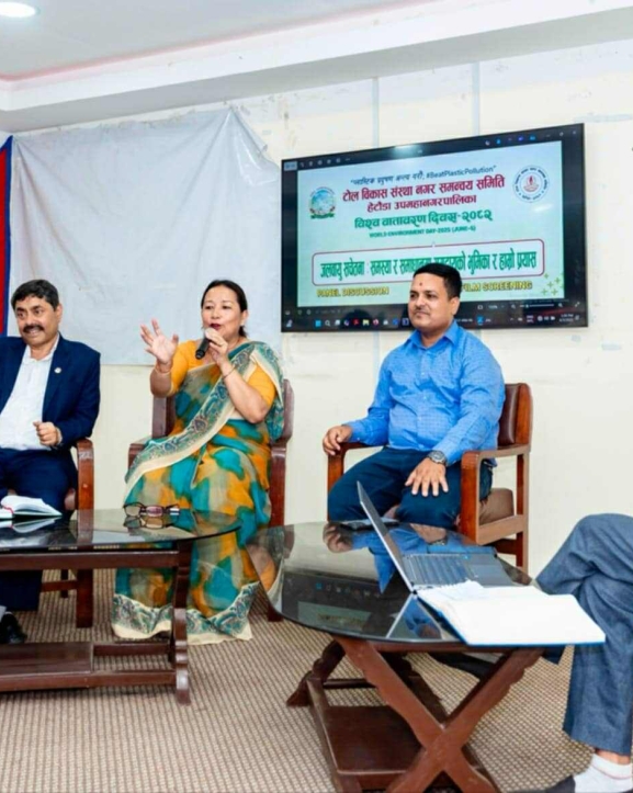 ‘जलवायु संकटको प्रभाव न्यूनीकरण गर्न समुदायमा सचेतना आवश्यक’