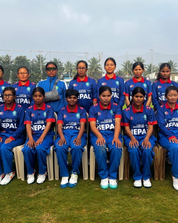 दृष्टिविहीन महिला क्रिकेट : नेपाल सेमिफाइनलमा