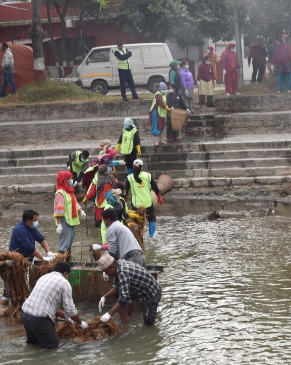 बागमती सफाइ अभियानमा महानगरका वडाले सघाउने