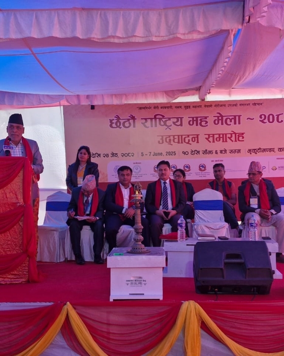 भृकुटीमण्डपमा राष्ट्रिय मह मेला