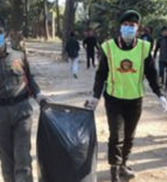 पशुपति क्षेत्रका सम्पदा सफाइ अभियान सुरु