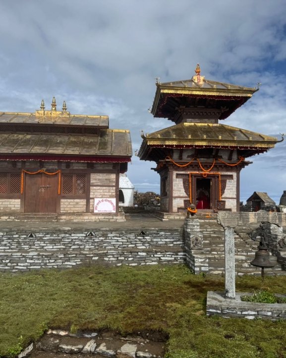 नेपाली सेनाद्वारा बडीमालिका मन्दिर पुनर्निर्माण 