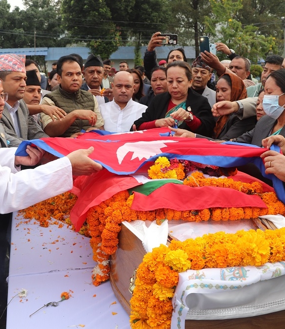 प्रदेशसभा सदस्य गौचनप्रति श्रद्धाञ्जली अर्पण