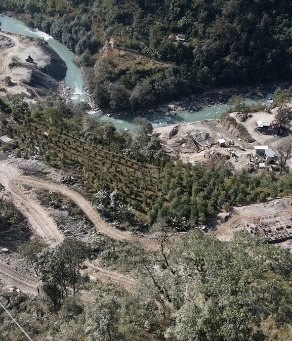 माथिल्लो म्याग्दी-१ जलविद्युत् आयोजना : ३० प्रतिशत भौतिक प्रगति