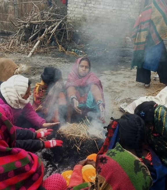 शीतलहरको मारमा मुसहर बस्ती